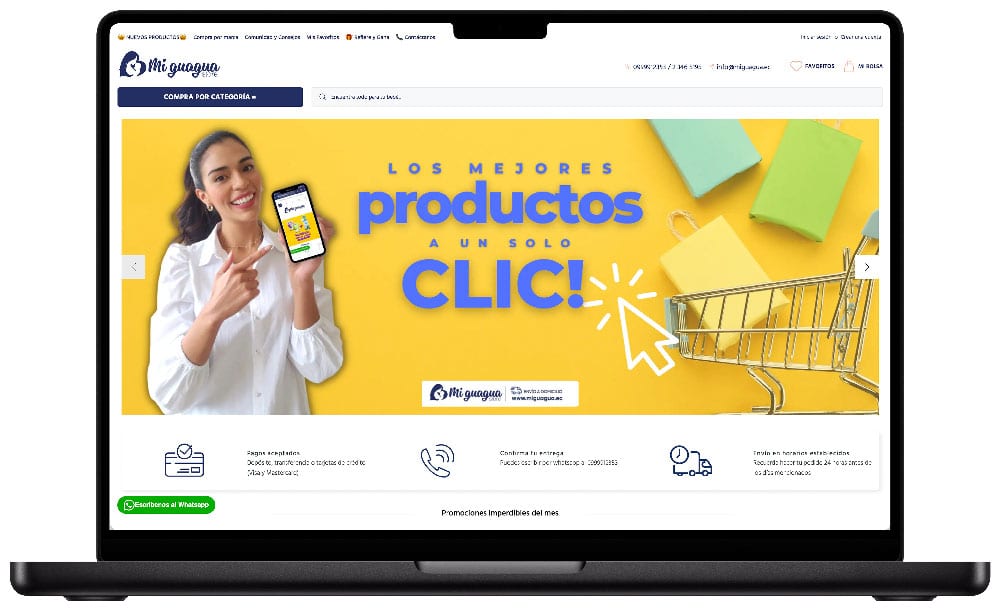 Desarrollo de tiendas virtuales quito